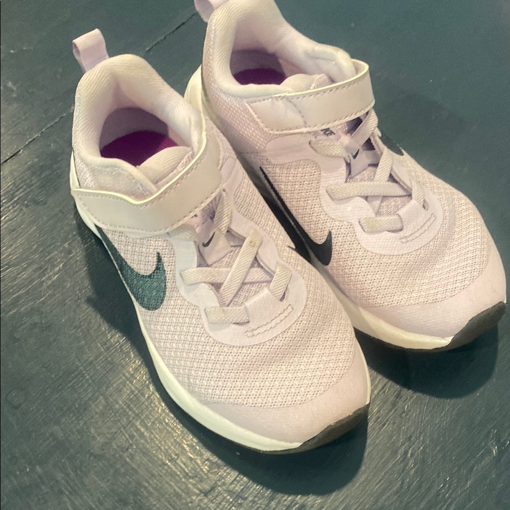 Nike Kids' White and Black Sneakers
